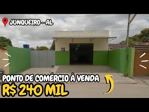 PONTO DE COMÉRCIO À VENDA POV. SÃO BENEDITO JUNQUEIRO ALAGOAS 