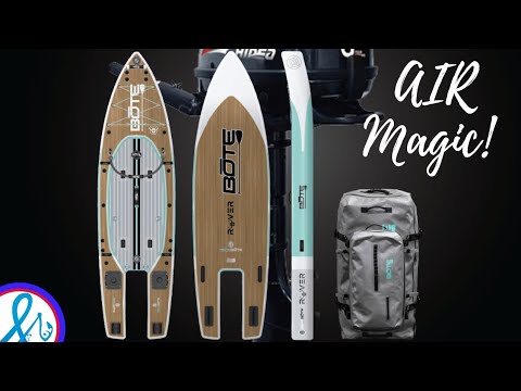 Crazy Bote Rover Aero Inflatable Skiff 6HP and Gatorshell one Icast 2018