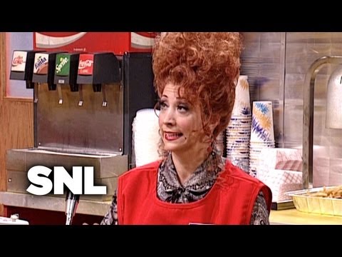 Nadeen at Burger Castle - Saturday Night Live