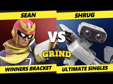 The Grind 175 - Sean (Captain Falcon) Vs. ShrUg (ROB) Smash Ultimate - SSBU