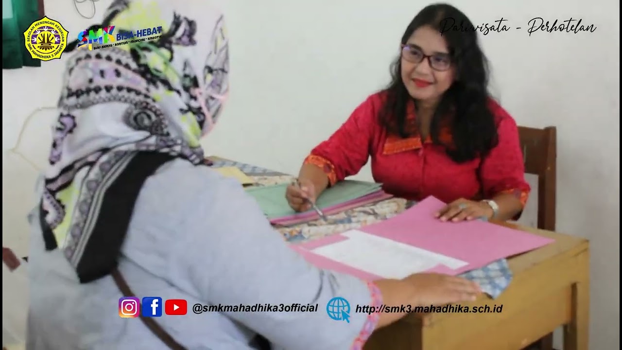 Pembagian Raport Sumatif Tengah Semester || SMK Mahadhika 3 Jakarta
