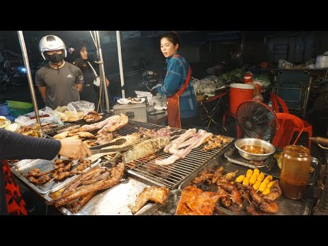 Amazing Different Night Street Food @Orussey - Yummy Various Soup Street Type For Ta Cyclo in Town