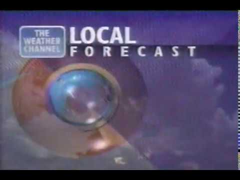 Weather Channel Local Forecast clips, 1228 PM - 1 PM Saturday June 21 1997