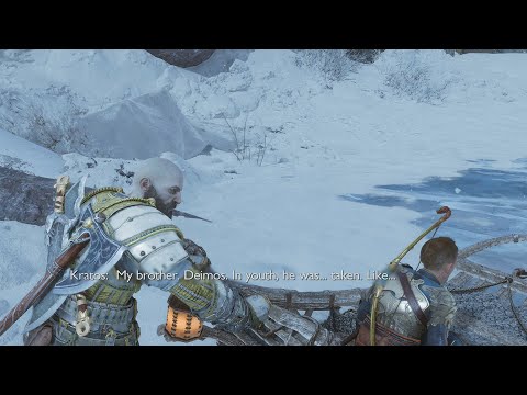 Kratos Tells His Son Atreus About His Brother Deimos - God Of War: Ragnarök
