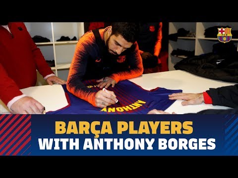 Barça players send signed shirt to Anthony Borges, hero of Stoneman Douglas shooting