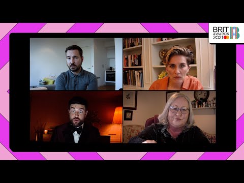 Jack Whitehall opens the show with Jackie Weaver and the Line of Duty cast | The BRIT Awards 2021