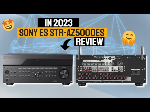 Sony ES STR-AZ5000ES 11.2 Channel 8K Home Theater Receiver Review
