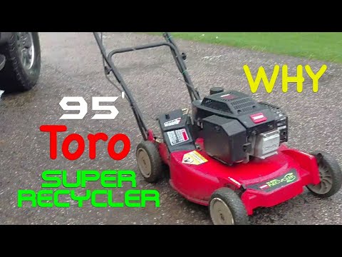 95' Toro Super Recycler push mower FREE TRASH PICK UP