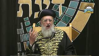 מרן הראשון לציון הגאון רבי דוד יוסף שליט"א I ישועה לכלל בזכות היחיד (מוסדות יחווה דעת) - התמונה מוצגת ישירות מתוך אתר האינטרנט יוטיוב. זכויות היוצרים בתמונה שייכות ליוצרה. קישור קרדיט למקור התוכן נמצא בתוך דף הסרטון