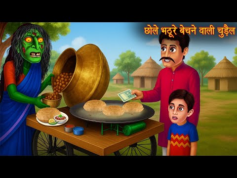 छोले भठूरे वाली चुड़ैल | Witch Chole Bhature |  Horror Story | Kahaniya | Bhoot Ki Kahaniya  | Chudail