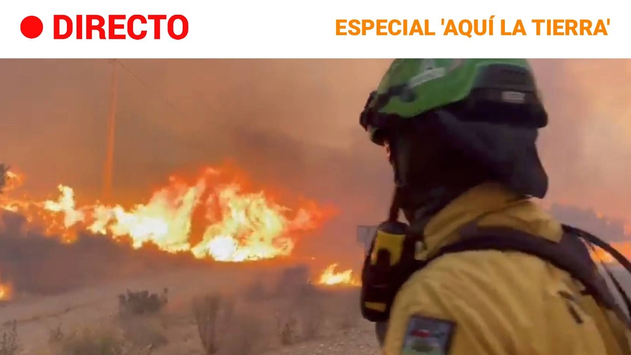 🔴 EN DIRECTO | ESPECIAL ‘AQUÍ LA TIERRA’ sobre el INCENDIO en ALMERÍA | RTVE Noticias