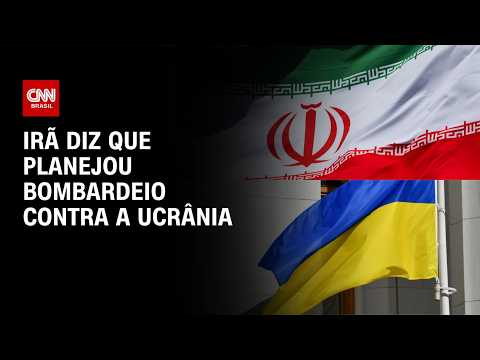 Irã diz que planejou bombardeio contra a Ucrânia | CNN NOVO DIA