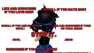 People are using GOD and JESUS for LIKES and VIEWS?! (Roblox drama 2025 rant) || melodysdtii