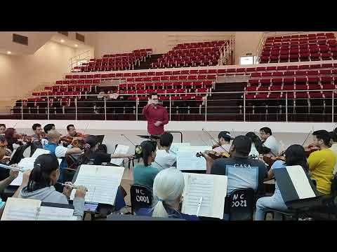 Rossini - La Gazza Ladra, Overture (dress rehearsal) - Jose Ricardo Pacheco