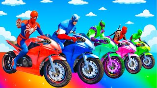 الرجل العنكبوت انقاذ باتمان Spider-Man Rescue batman vs iron man vs venom funny Game GTA 5 superhero