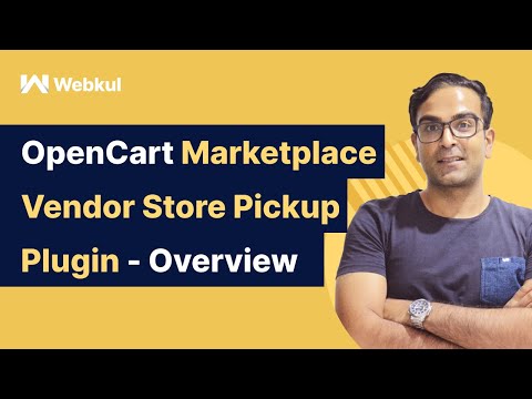 OpenCart Marketplace Store Pickup Plugin - Overview