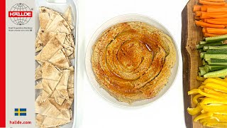 Smooth Hummus in HALLDE Vertical Cutter