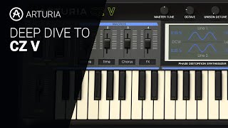 Video thumbnail for A deep dive to Arturia CZ V SYNTH  - guide tutorial by XNB