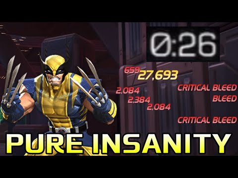 THE CRAZIEST WOLVERINE RNG: 26 Second Realm of Legends Kill!