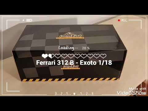 #Unboxing #Ferrari #312B 🇮🇹 #F1 by Exoto 1/18
