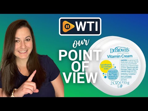 Dr. Brown's Natural Baby Vitamin Cream - WTI product video review