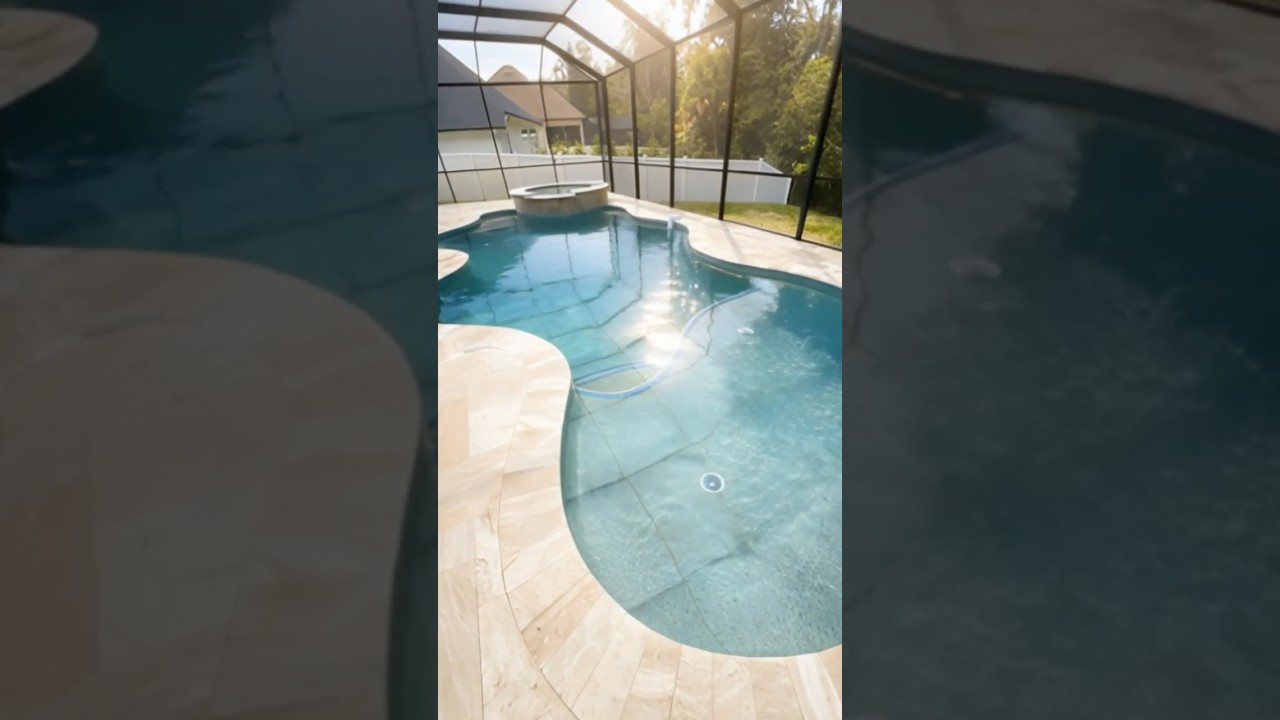 Flagler Beach Luxury Freeform Pool and Spa Construction #flaglerbeach #poolconstruction