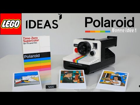 Vidéo LEGO Ideas 21345 : Appareil Photo Polaroid OneStep SX-70