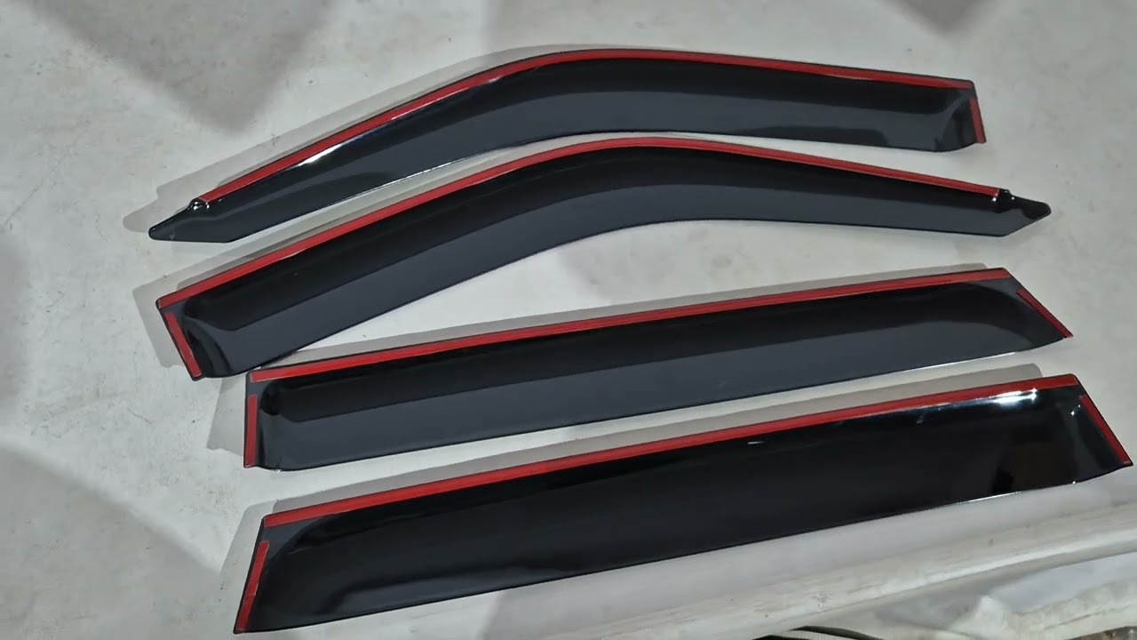 Ветровики Niken Luxury (4 шт) Video 1