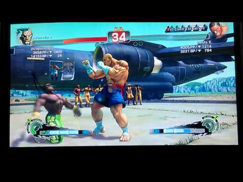 SSF4 AE 2012  pizapon0907(sagat)   VS nests K (Dee Jay)