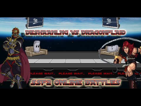 SSF2 Online Match #51 - Deshaanlng316 (Ganondorf) Vs. Dragonflaid (Simon)