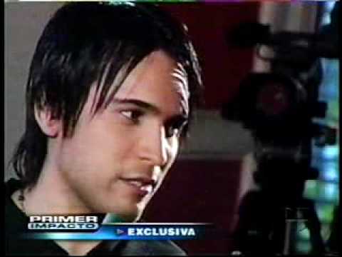 PABLO PORTILLO filmación del video Alguien como Tu en Primer Impacto