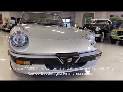 1987 Alfa Romeo Spider (CC-1462901) for sale in Phoenix, Arizona