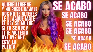 Se acabo - Katie Ángel - Letra Oficial