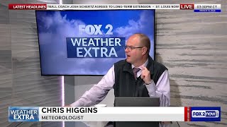 WEATHER EXTRA: STRONG STORMS, THEN BACK TO WINTER