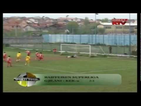RAIFFEISEN SUPERLIGA E KOSOVES NE FUTBOLL 2009 2010 Java e 26-te Gjilani - KEK-u 2-1.mpg