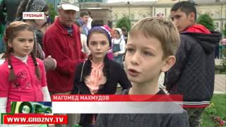 В Грозном прошел масштабный мастер-класс для учащихся художественных школ