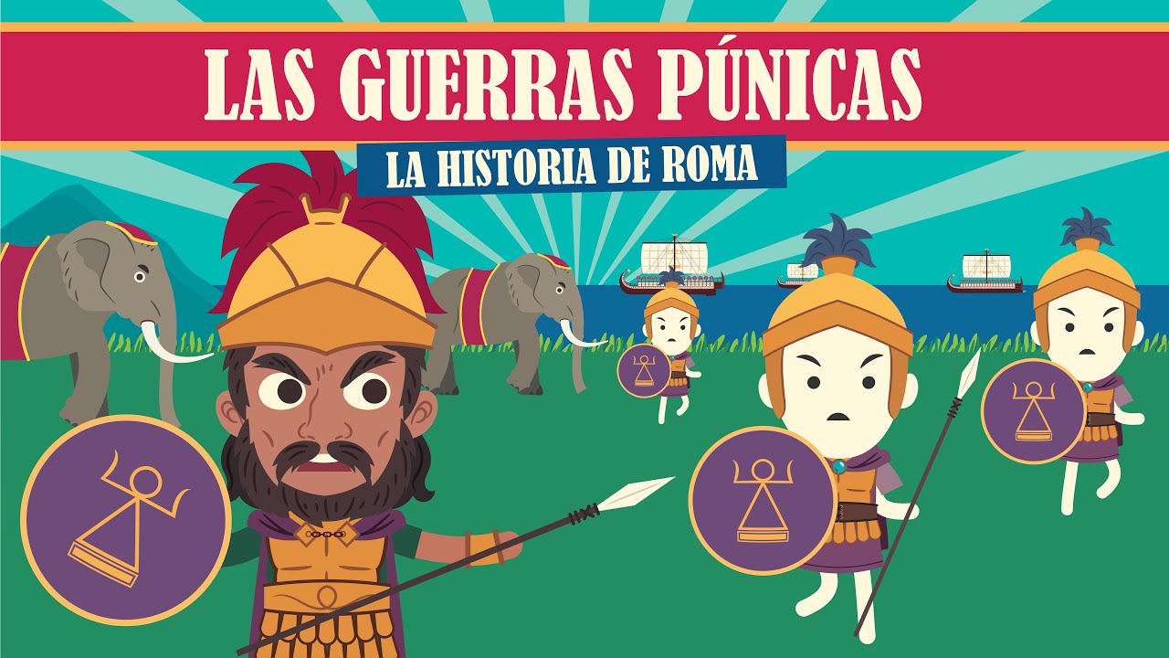 LAS GUERRAS PÚNICAS | INFONIMADOS (LA HISTORIA DE ROMA)