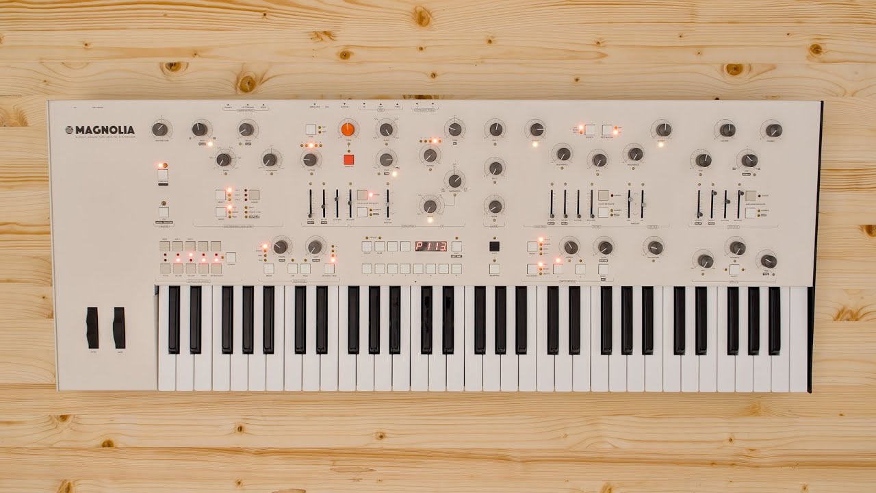 Frap Tools Magnolia, 8-voice analog thru-zero FM polyphonic synthesizer | Project update - YouTube