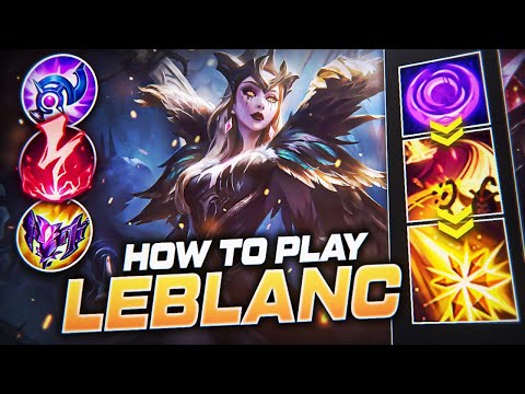 HOW TO PLAY LEBLANC & CARRY S+ | BEST Build & Runes | Season 12 Leblanc guide | League of Legends