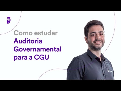 How to Study Government Auditing for the CGU - Prof. Guilherme Santana