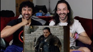 GAME OF THRONES Season 7 Episode 7 FINALE - REACTION!!! (Part 1)