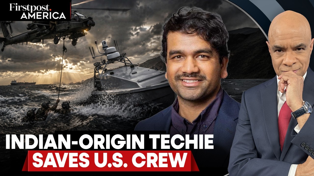 Who Is Vibhav Altekar? Indian-Origin Behind US Navy Drone Rescue | Firstpost America | N18G