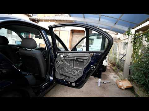 激安BMWのぶち壊れたパワーウィンドゥを3000円で直す！！