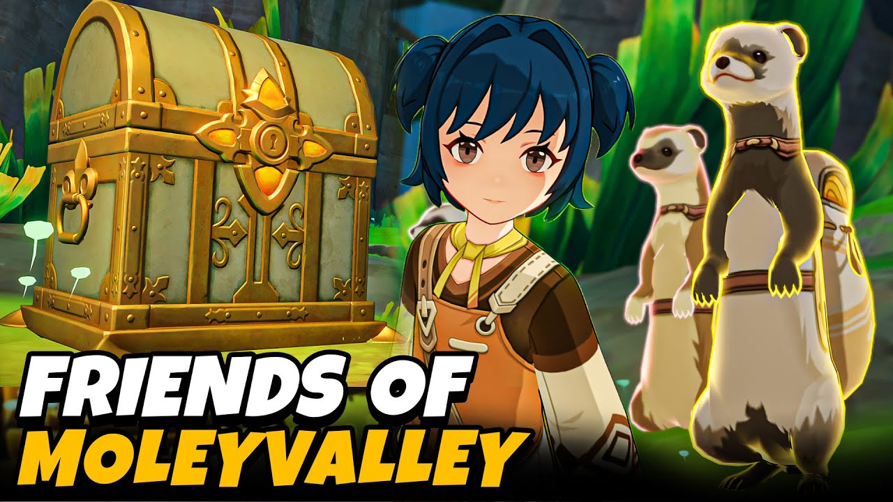 Friends of Moleyvalley (World Quest + Hidden Achievement) Nod Krai |  Genshin Impact 6.0
