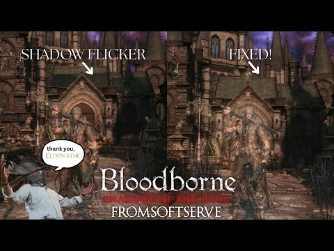 I used Elden Ring to fix the biggest bug in my Bloodborne visual mod