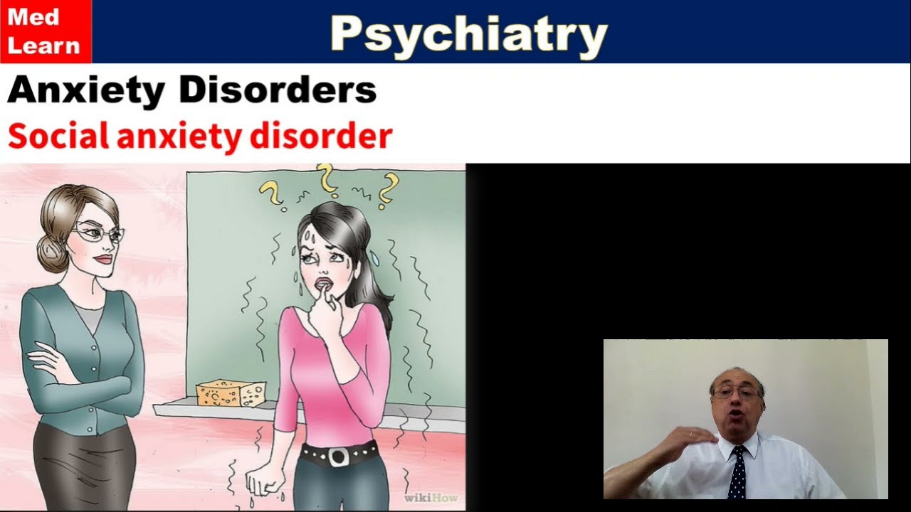 (15) Anxiety Disorders (Social Anxiety Disorder #CME #Internal_Medicine #USMLE #محاضرات_باطنة