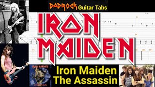 The Assassin - Iron Maiden - Guitar + Bass TABS Lesson