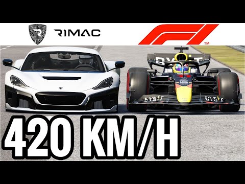 Is The RIMAC NEVERA FASTER Than An F1 CAR?