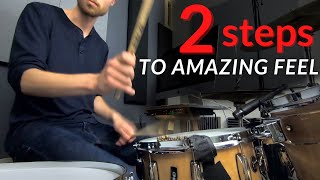 Download lagu Create amazing FEEL on the drums in 2 steps mp3
