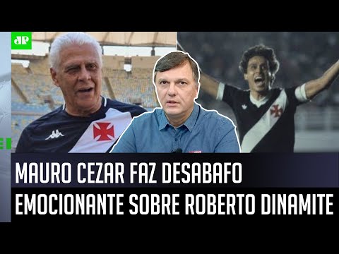 "Alguns não têm a NOÇÃO do TAMANHO dele para o futebol" Mauro Cezar SE EMOCIONA ao falar de Dinamite